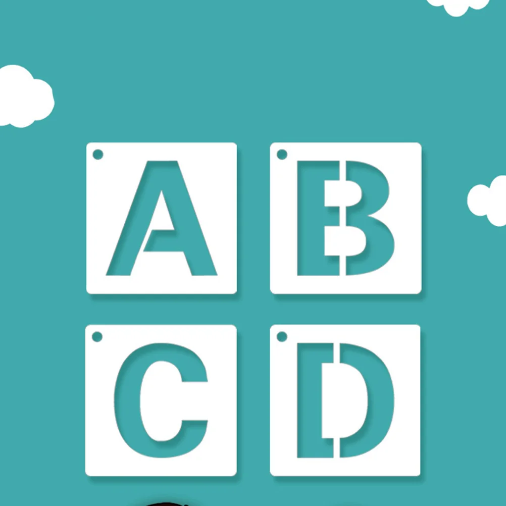 

80Pcs Geometric Ruler Set Durable Stencils for Painting Scrapbooking Embossing Album DIY Craft Drawing Tools Geometric Ruler Set