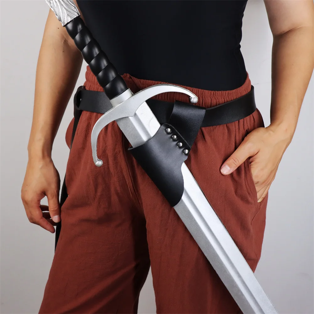 Mittelalterliche Lederscheide Renaissance Wikinger Ritterscheide Halloween Cosplay Bühnenaufführung Rollenspiel Retro Gürtel