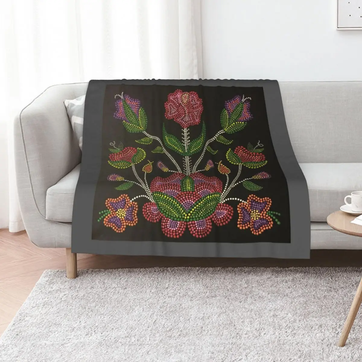 Balance Throw Blanket Loose Decorative Sofa Bed covers anime Beach Sofas Blankets