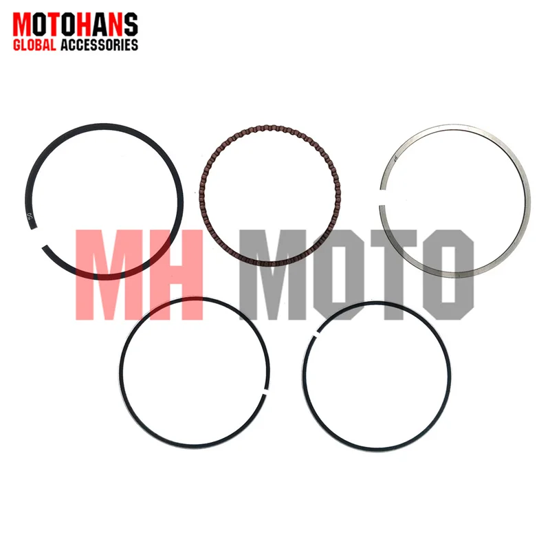100CC 50MM PISTON RING SET FOR GY6 100CC 139QMB SCOOTER ZNEN BAOTIAN JMSTAR VENTO ITALIKA TAOTAO