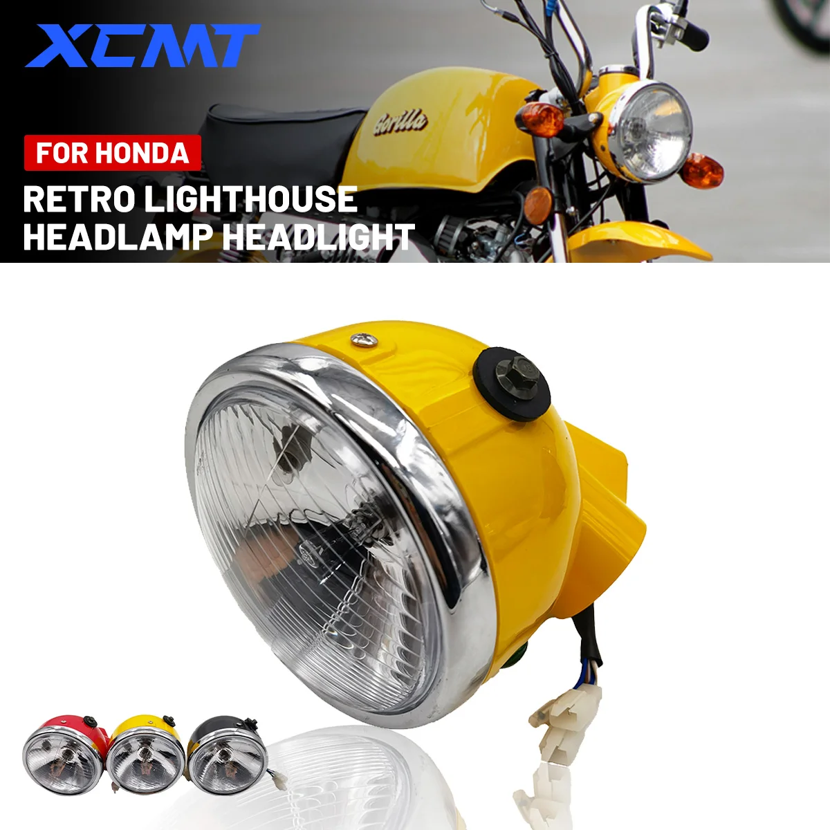 

Retro Lighthouse Motorcycle Headlamp Headlight Fit For Honda Z50 Z50J Little MONKEY DAX CT70 Z50R 50cc Motorcycle Accessories