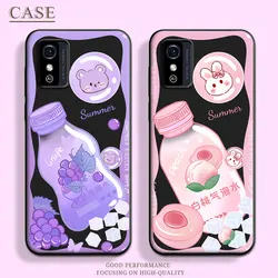 For ZTE Blade L9 Case Butterfly Soft Silicone Couple Stars TPU Flower Phone Case For ZTE Blade L9 Cute Back Cover Lovely Conque