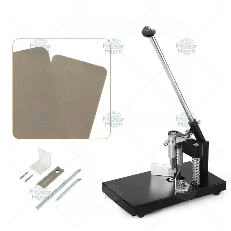 Heavy Duty A3 Corner Rounder Cutter | Multi-Radius R4-R13mm Steel Corner Punch with Paper Holding System