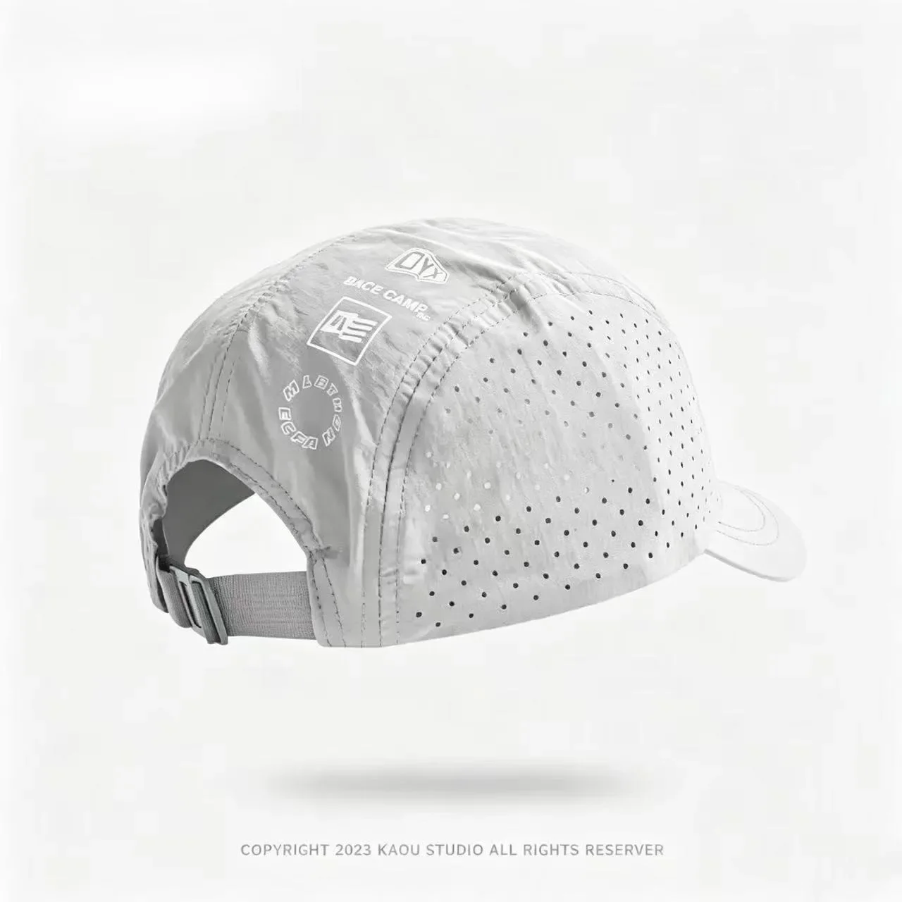 Schnell trocknende Mesh-Baseballkappe mit kurzer Krempe – atmungsaktiver, leichter Sonnenschutz mit UV-Schutz, für Männer, Frauen, Paare, Outdoor-Wandern – Detail 6