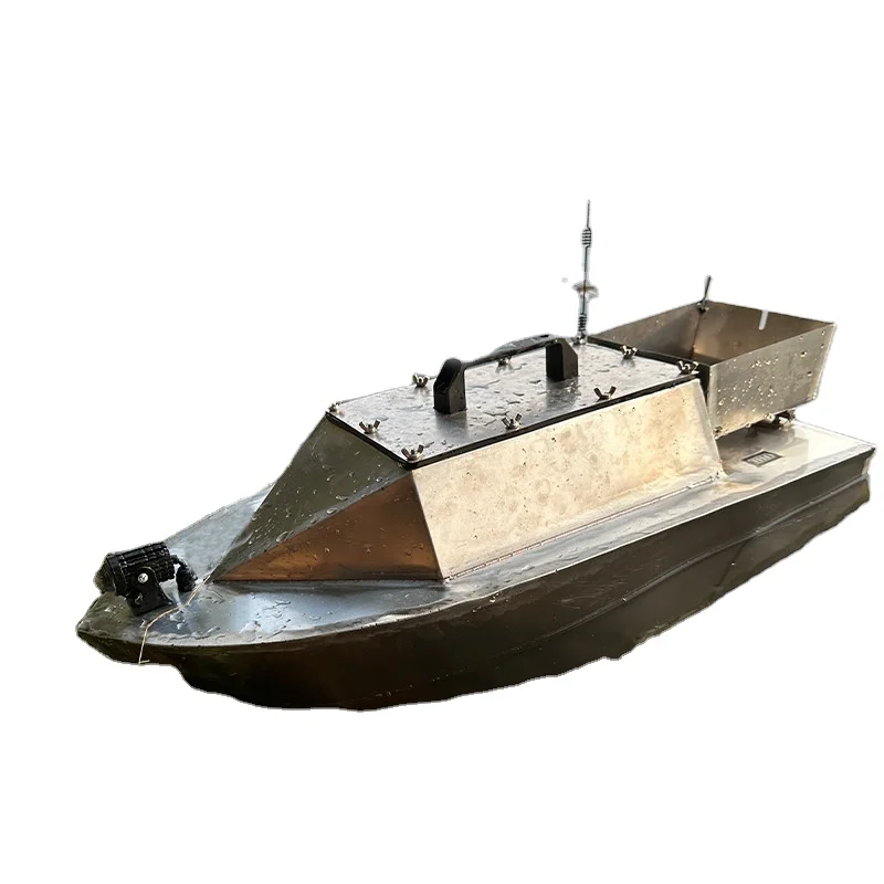Stainless steel GPS automatic return bait boat, remote control bait boat, professional high-power 3-month warranty