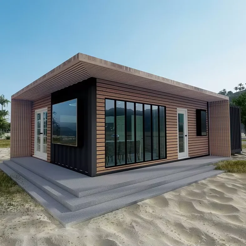 60 square meters prefab duplex house with bathroom 2 bedroom houses diy prefabricated modern luxury home other construction