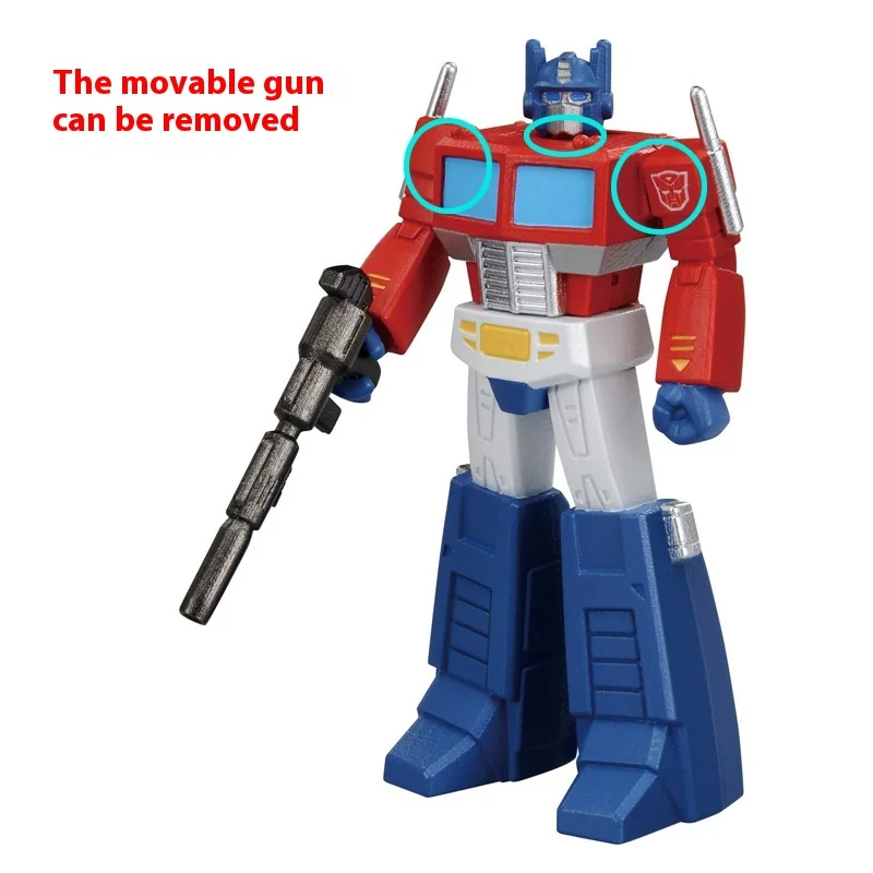 

Tomy Transformers G1 Optimus Prime Alloy Mobile Doll Handmade Small Model Desktop Ornament Megatron Limited Order