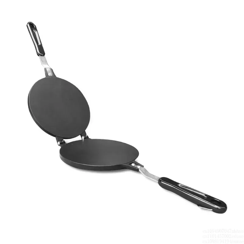 Máquina para hacer rollos de huevos planos antiadherentes, molde para pasteles de cubo dulce crujiente, molde para galletas y galletas de gambas, cocina de Gas de doble cara