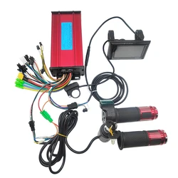 36V 48V 60V 1000W 1200W 1500W 40a E-Bike/Elektro roller Bürstenloser Controller mit LCD-Display und Gas für Elektro fahrrad