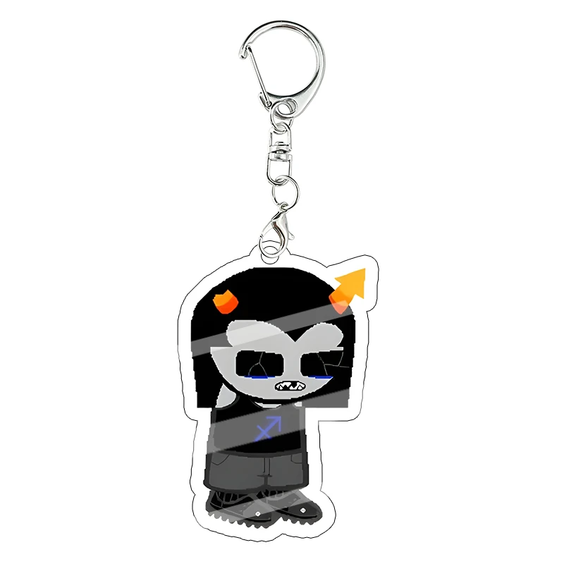 Homestuck AdiosToreador Dave Acryl-Schlüsselanhänger Dekorationszubehör Anhänger Schlüsselanhänger Figuren Mädchen Tasche Geburtstagsgeschenk – Detail 10