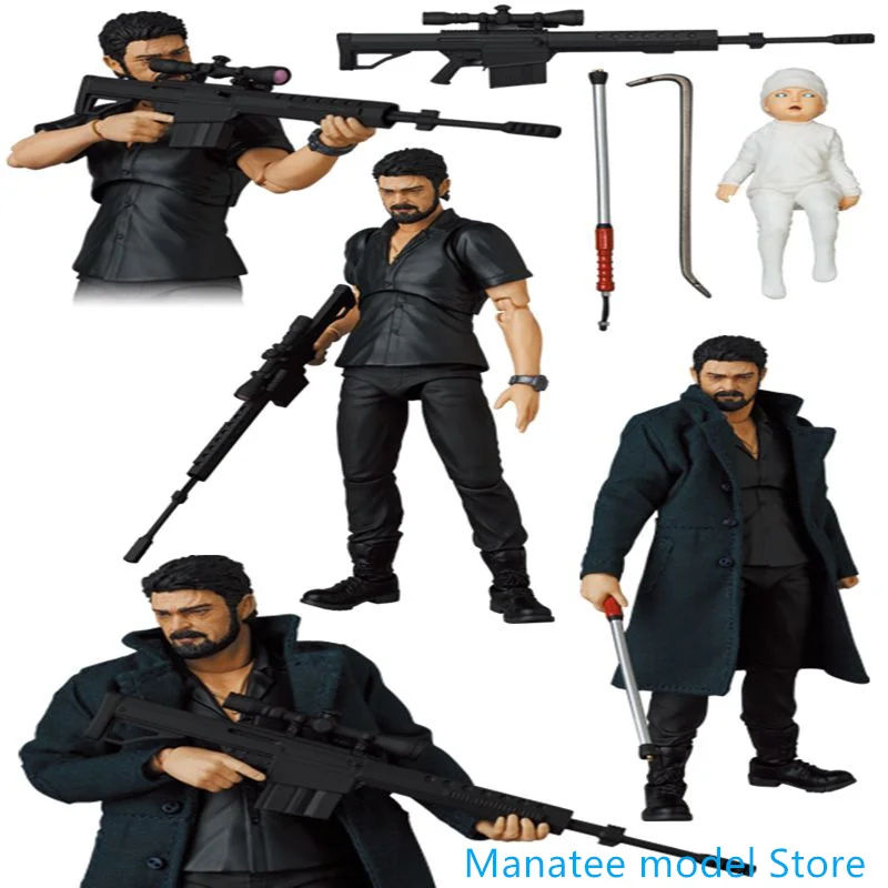 In Stock Medicom Original MAFEX No.154 MAFEX WILLIAM BILLY BUTCHER THE BOYS Original Collection Model Anime Action Figure