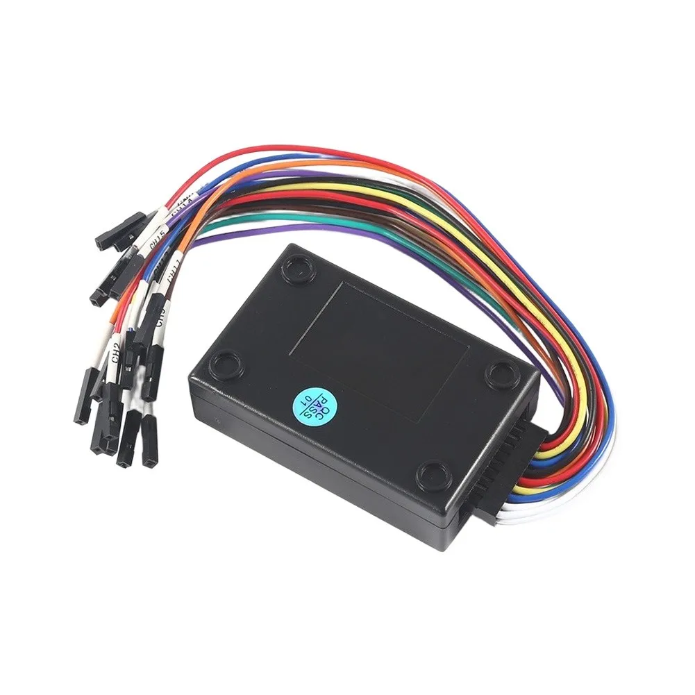 16 Channel USB Logic Analyzer 100MHz Sampling Rate Portable Digital Signal Monitor For Multi System Debugging Testing Tool