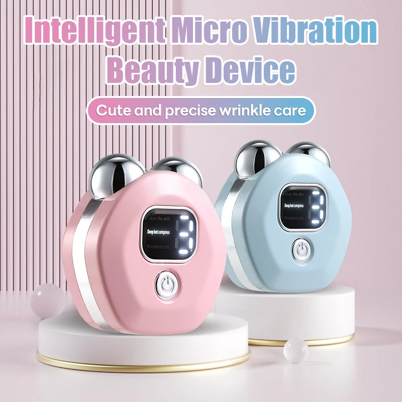 Elektrische Facelifting Gerät Gesicht Mikrostrom Roller EMS Massagegerät Hautstraffung Gesichts Anti Falten Hals Massage Schönheit Pflege