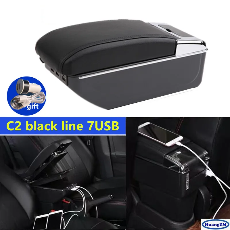 Für Nissan März Micra K13 Armlehne Box Für Nissan Sunny Auto Armlehne Arm Lagerung Box Retrofit Teile Auto Zubehör 2010-2023 – Detail 17