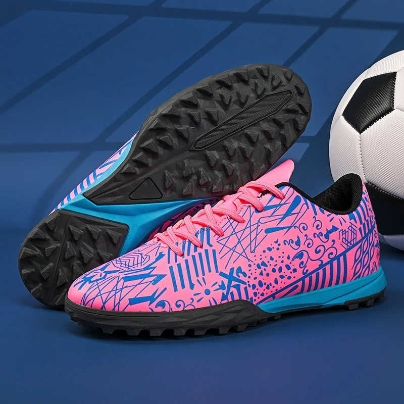 

Men TF Soccer Shoes Original Resistant Casual Male Fast Futsal Ultralight Football Boots High Quality Comfortable Football Shoes