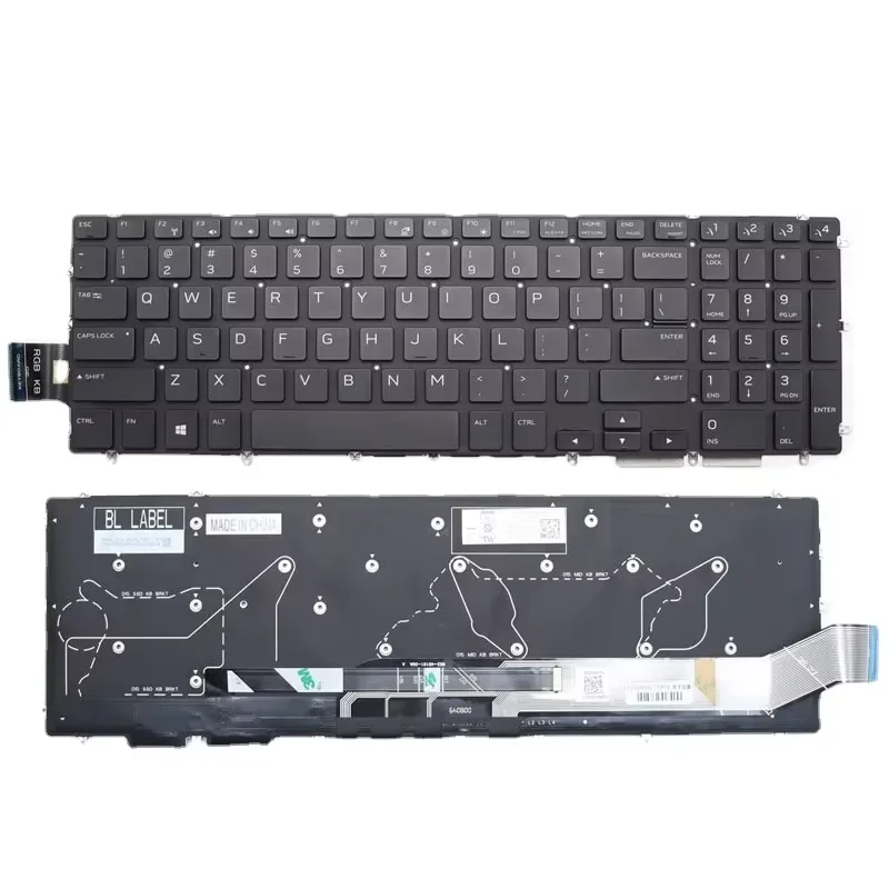 Laptop Keyboard Replacement for Dell Alienware M15 P79F P79F001 M17 ALW15M 3D7NN 03D7NN P79F P79F001 Backlit US