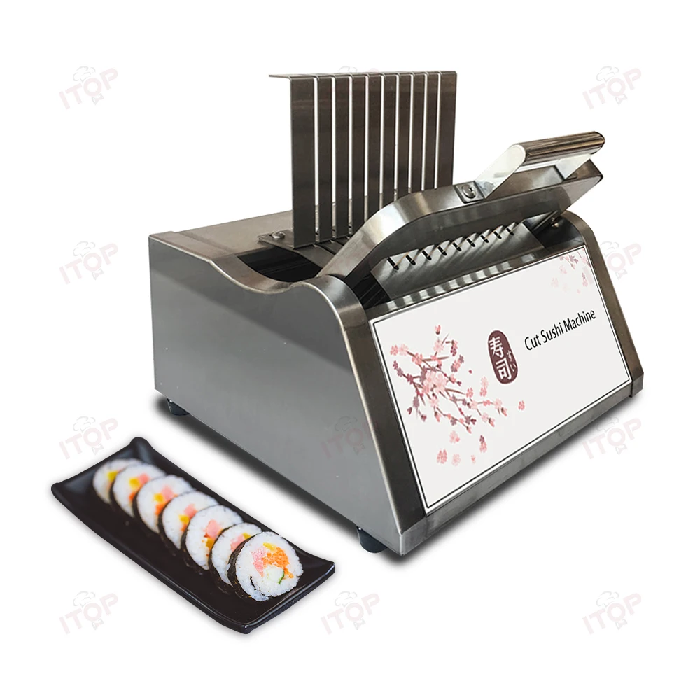 ITOP CSR-25 Cut Sushi Machine Food Grade Stainless Steel Sushi Forming Machine Sushi Slicer Thickness 22mm Food Processor