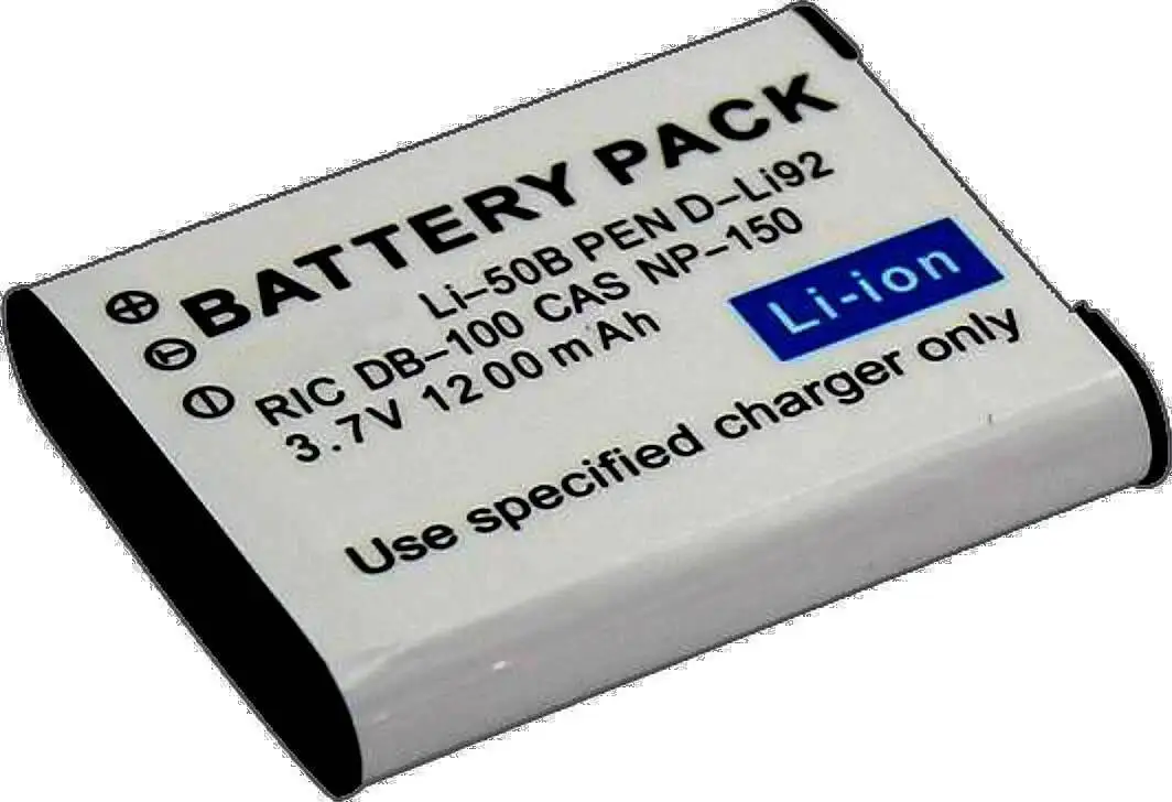 Battery LI-50B For Olympus Mju 1020 SP-800UZ Stylus 1010 U U6010 U6020 Pentax XZ-1 Ricoh CX3 CX4 D-LI92