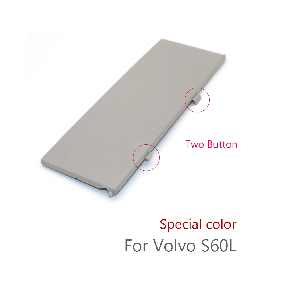 Car Sunvisor Vanity Mirror Cover For Volvo S60 S60L V40 V60 Interior Accessories