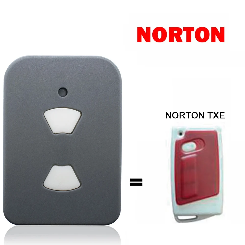 Clone 433MHz NORTON TXE TXE1 TXE4 Garage Door Remote Control Universal 433,92 Fixed Code Copy