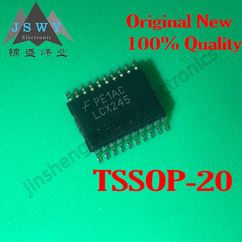 (1/10 pieces) 74LCX245MTCX 74LCX245 Silkscreen LCX245 SMT Dense TSSOP-20 Logic Chip IC Brand New Ships Fast