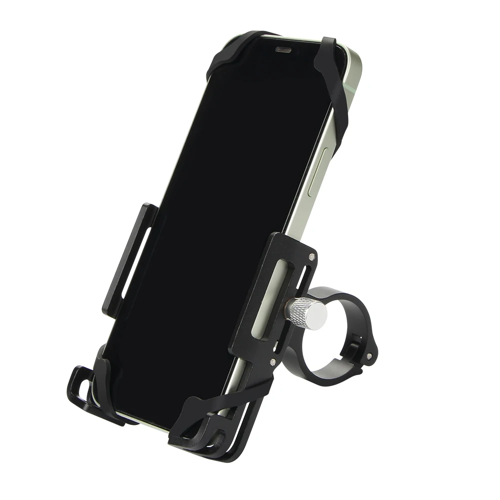Bicycle Mount Phone Holder Electric Scooter Phone Holder Universal Bike Cycling Phone Clamp Fit for 1.96 To 3.93 in Smartphone