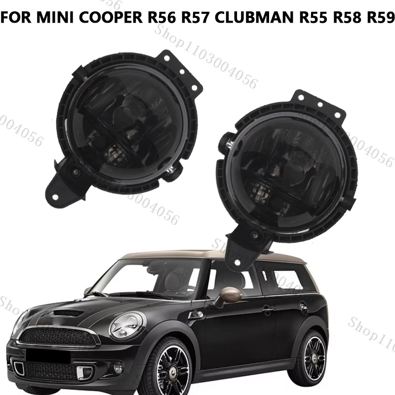 2PC Car Fog Light For Mini Cooper R56 R57 Clubman R55 R58 R59 Front Fog Daytime Light No Bulbs Signal Brake Lamp