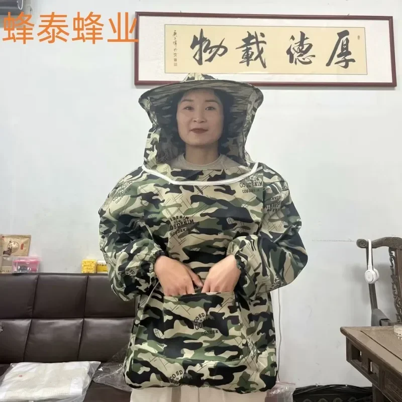 Breathable beekeeping suit, anti  hat,  tool,    breathable camouflage suit