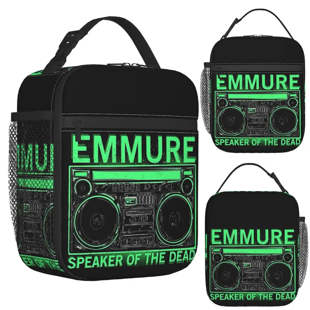 Emmure Speaker Of The Dead Insulated Lunch Bag for Women Children Portable Food Boxes Thermal Lunch Box Tote