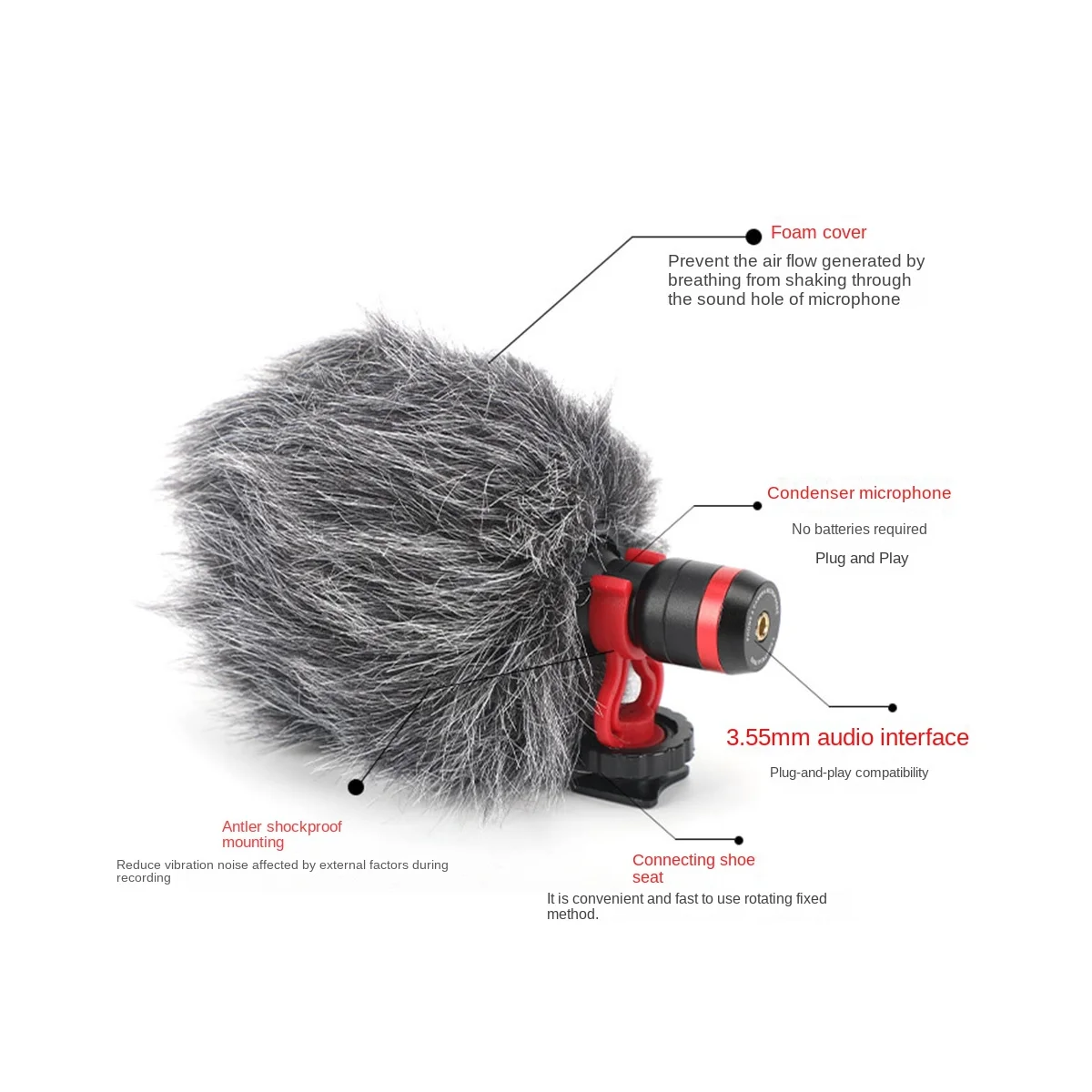 Microfoon Microfoon Microfoon Professionele Fotografie Interviewmicrofoon