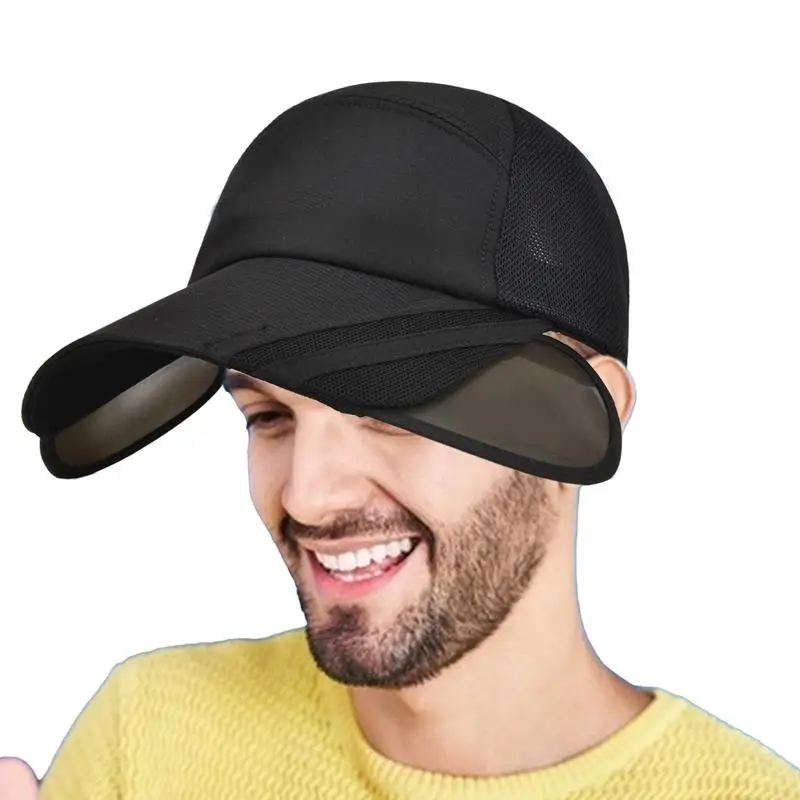 

Outdoor Sports Wide-Brim Cap hiking Fishing Trucker Hat Leisure Sunscreen Hat Adjustable Unisex UV Protection Baseball Cap