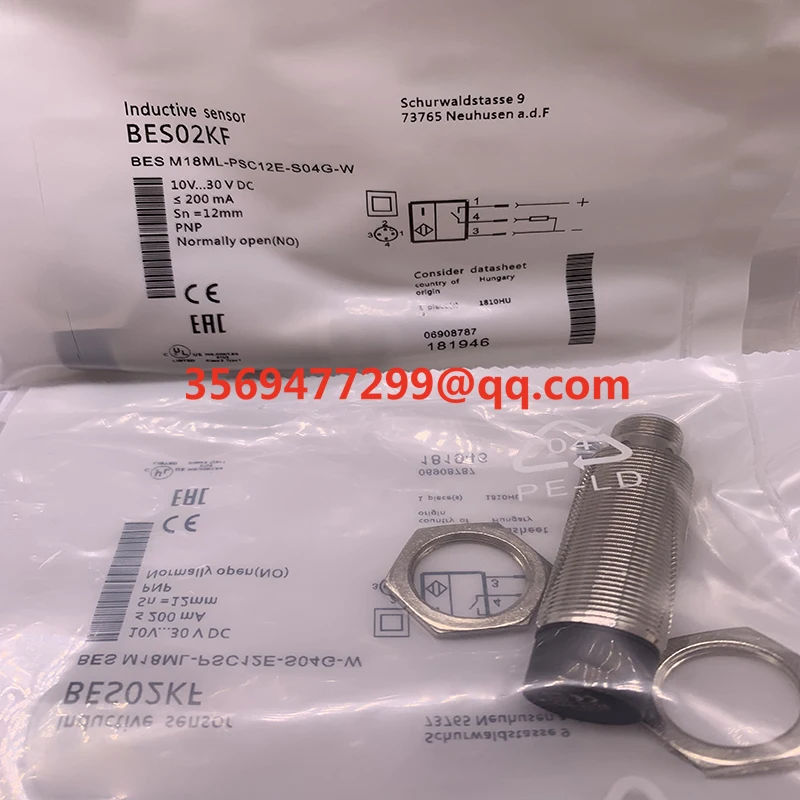 

Proximity switch BES M18ML-PSC50A-S04G-W BES M18ML-PSC50A-S04G-W045 Brand new original spot