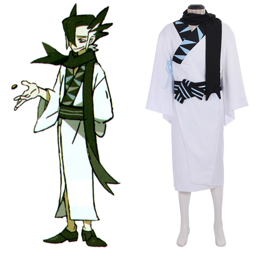 أزياء جريمزلي التأثيرية للرجال باللون الأبيض ملابس حفلات الهالوين