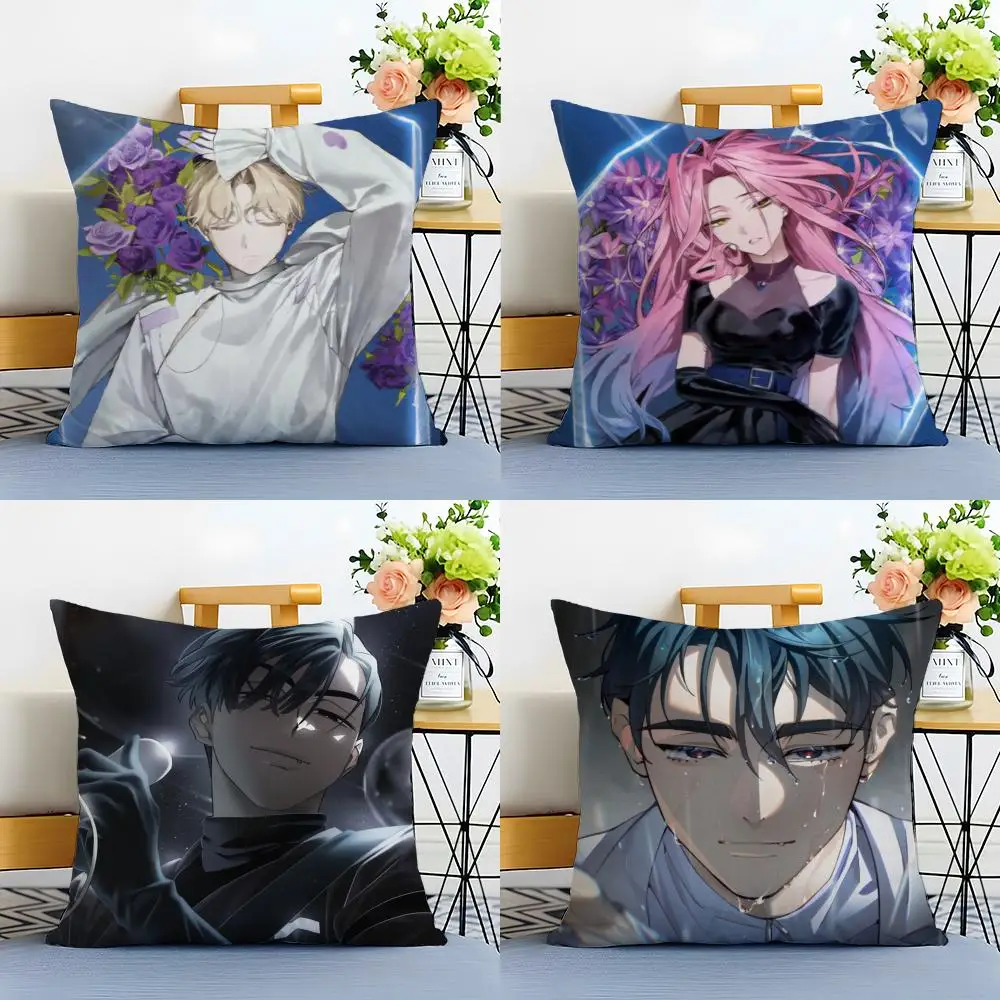 A-Alien S-Stage Ivan Cushion Cover Washable Linen Pillowcase Soft  for Sofa Bed Cozy Home Room Decor