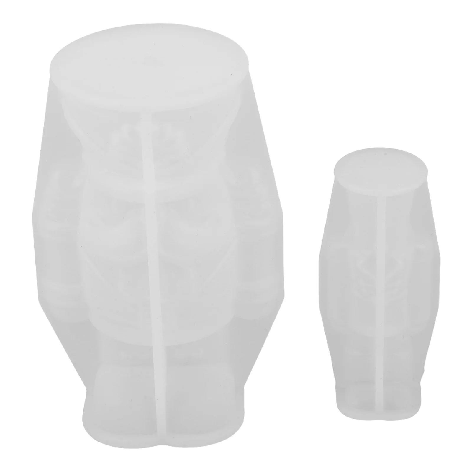 

2Pcs Silicone Nutcracker Resin Mold Christmas DIY Casting Plaster King Soldier Ornament Nutcracker Resin Molds