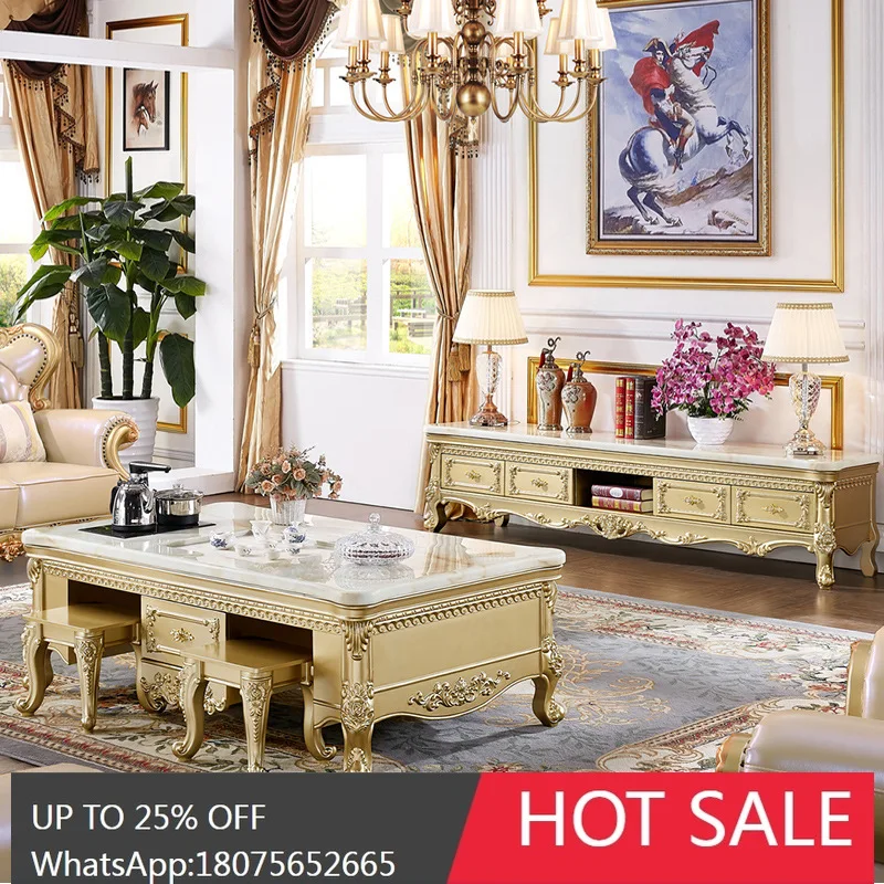 

SGF European Style Multifunctional Tea Table with Automatic Water Supply for Home Use
