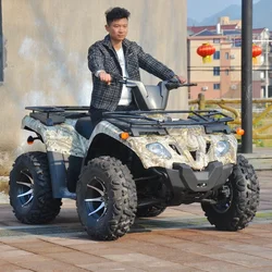 All Terrain ATV 4x4 Off-Road Motorcycle Adult Gasoline Mountain Bike Electric 4x4 Off-Road Vehicle Axle Drive