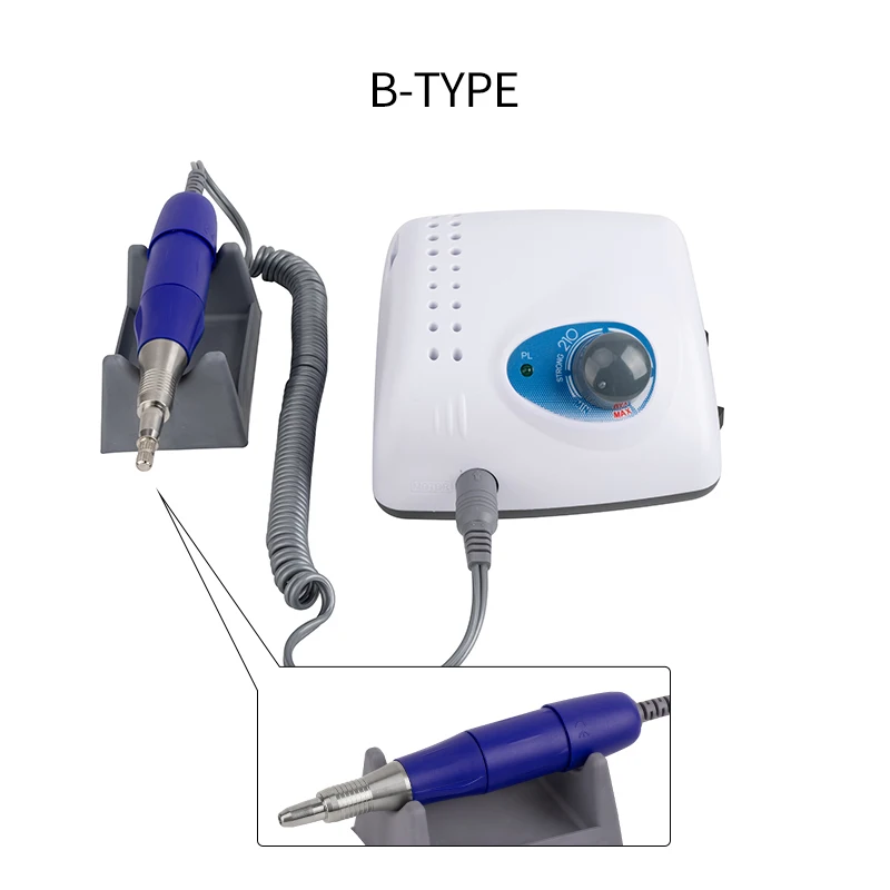 Nail Enhancement Instrument: Quick Armor Removal, Low Noise, Ideal for Manicure, Polishing & Exfoliation,  Multiple drill bits