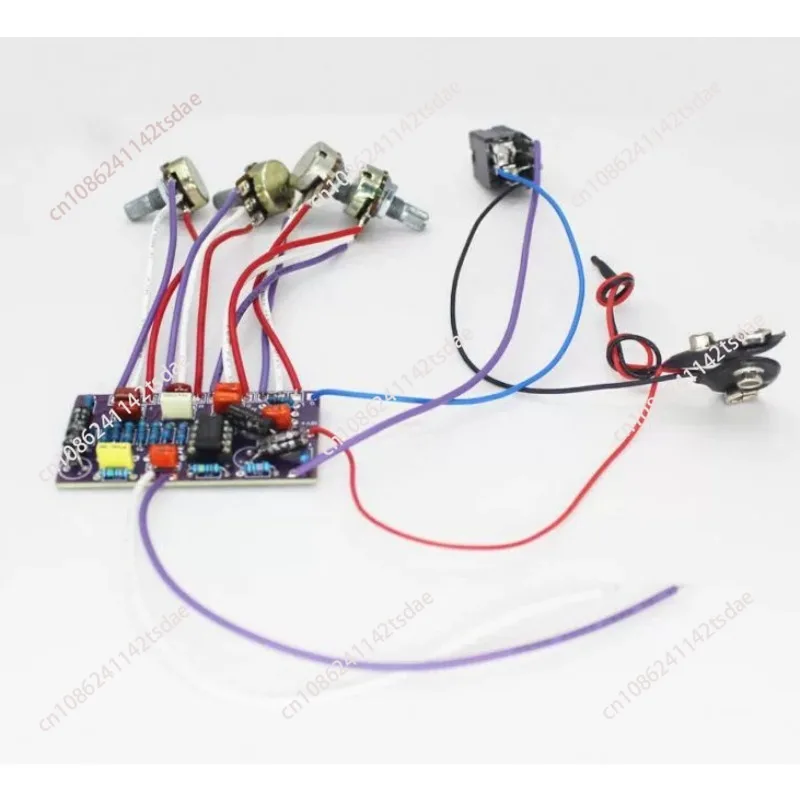 3-Band EQ Tone Board, DIY Active Circuit for Bass Guitar Retrofit