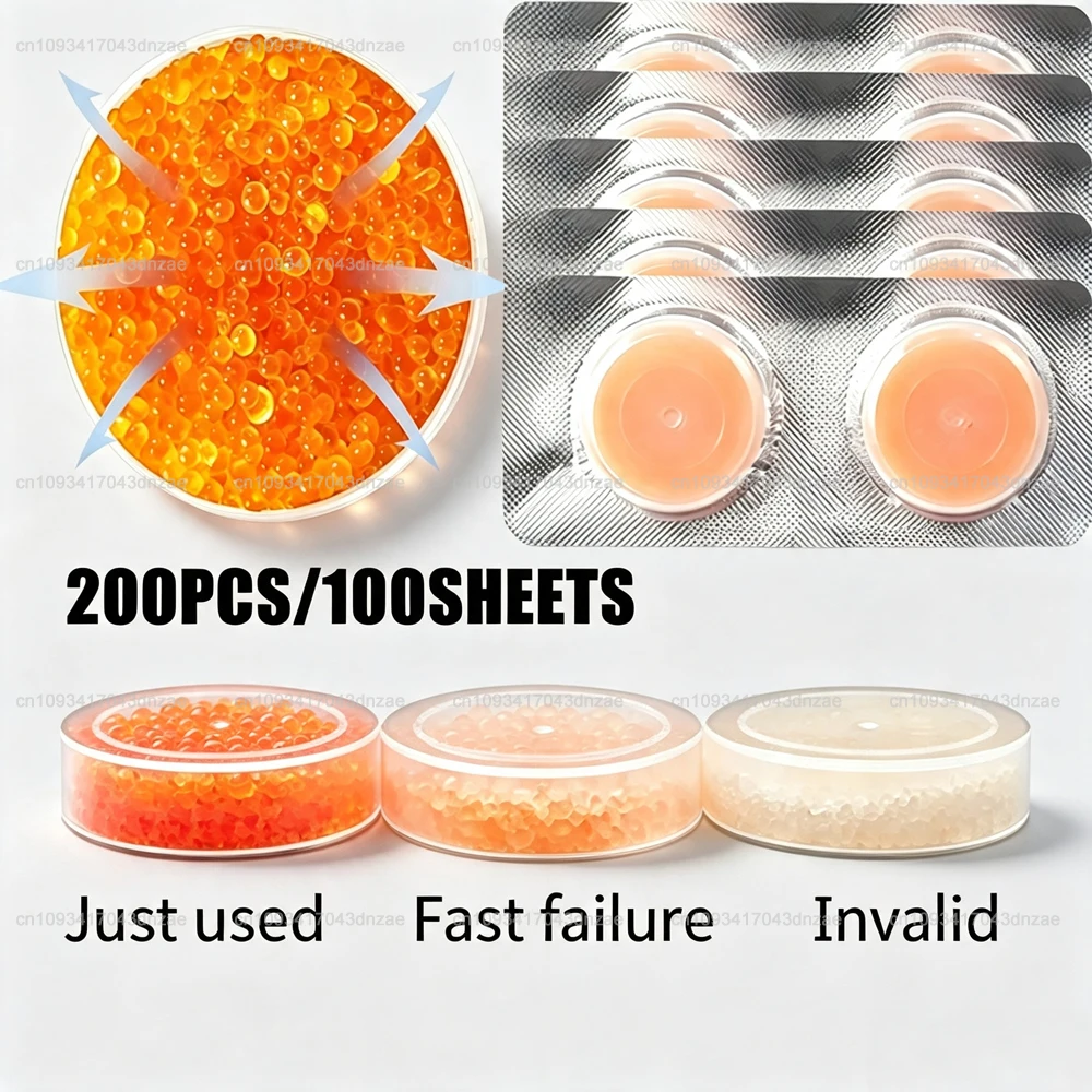 200PCS/LOT Wholesale Hearing Aids Drying Capsule Desiccant Dehumidifier Dry Box For BTE IEC CIC Cochlear Implants Accessories