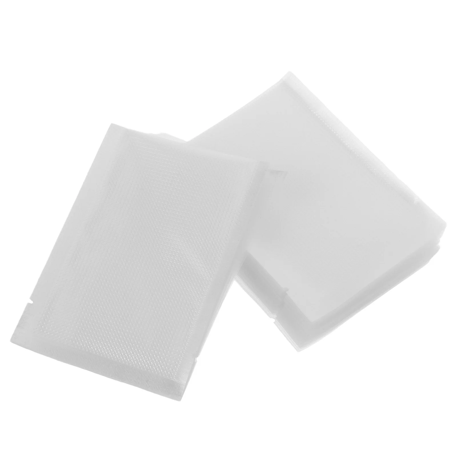 

400Pcs Vacuum Food Packaging Bags Transparent Resealable Storage Pouches for Kitchen Preservation Freezing and Meal Prep 7x10cm