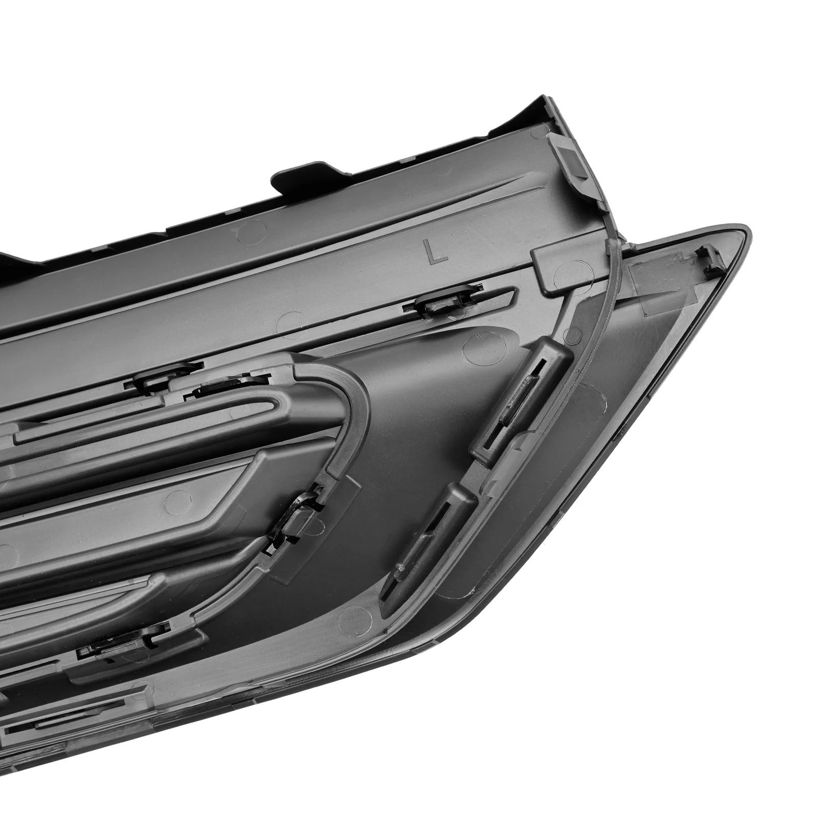Artudatech 2PCS Front Bumper Fog Lamp Grille Fog Light Grille Fit for Volvo XC90 2021-2024