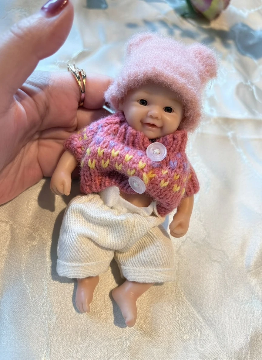 アイズワX 16スタイル 6インチ ミニシリコンリボーンドール 女の子 ハンドメイド ベベ ソフトタッチ リボーンベビードール 誕生日プレゼント用