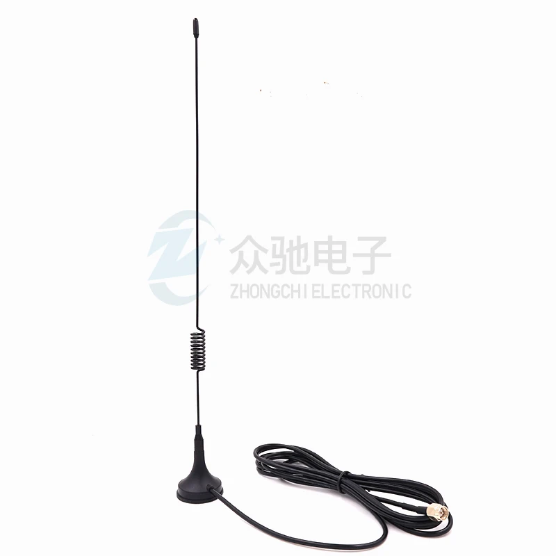 4G disk antenna RG 174 wire L=1.5M SMA header 700-2700 Mhz