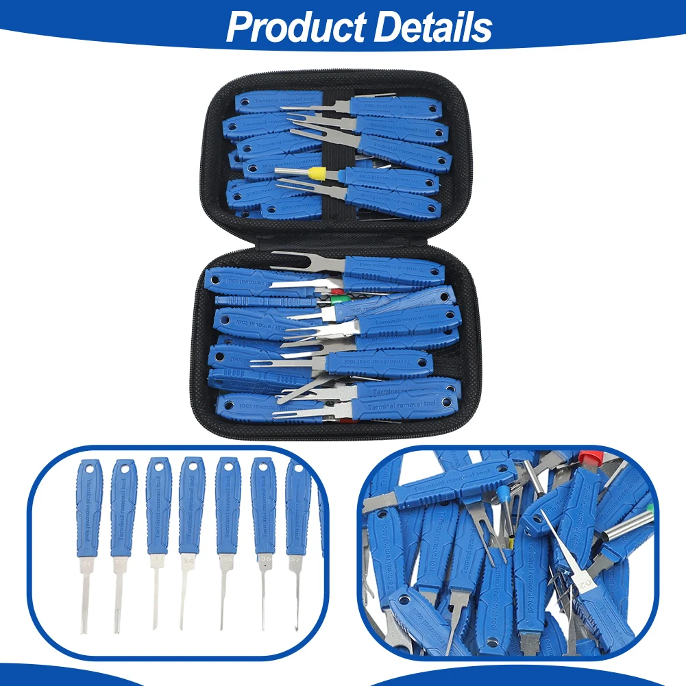 41pcs Terminal Removal Tool Electrical Pin Removal Tools /CAR Depinning Tool /ABS /Replacement /Car Maintenance Tools /
