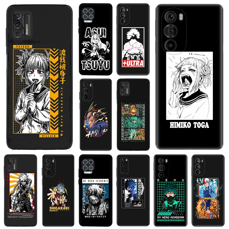 Matte Phone Cases for Motorola Moto G31 G50 G30 G51 G60 G71 G22 G32 G52 G72 G53 G73 G9 Midoriya_Izuku Hero Academia Soft Cover