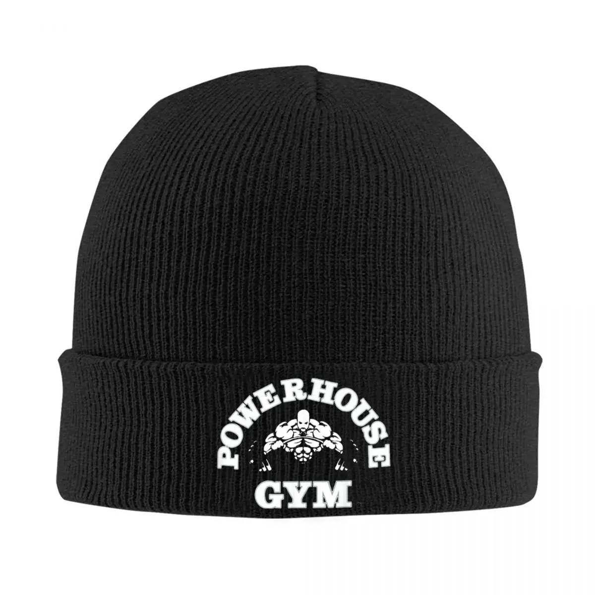 Powerhouse Gym Gorro de punto para mujeres y hombres Gorros Gorros de invierno Gorros cálidos