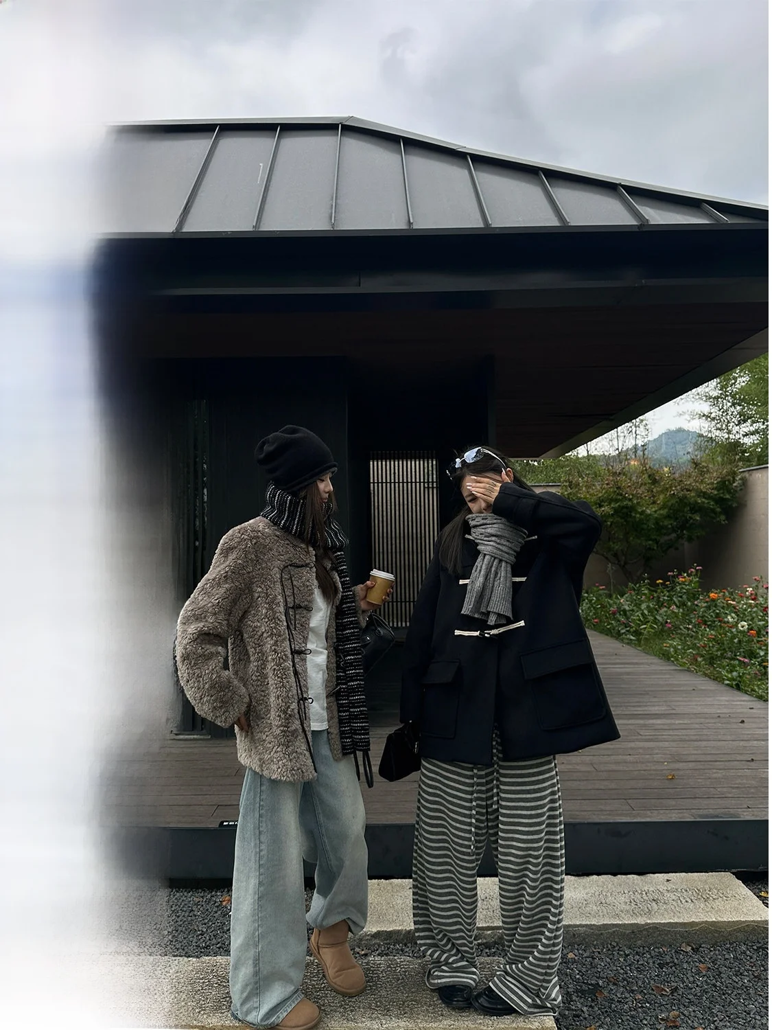 

D YANGJUN Winter Outerwear 2025 New Sle Trendy Buttoned Lamb Fur Coat Warmth Retro Sle Long Sve Mid-Length for Young W...