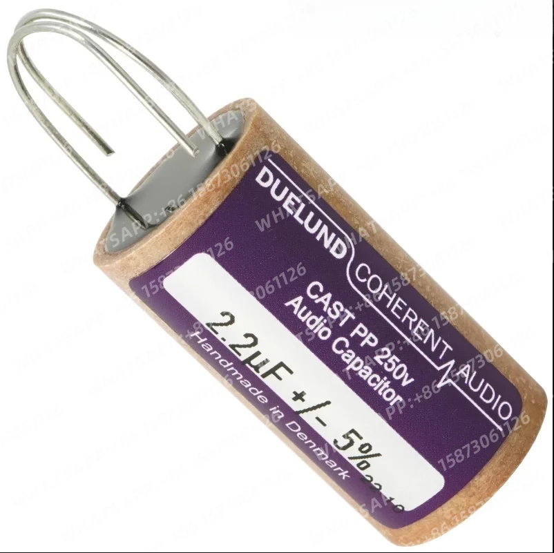 Оригинальный датский аудиоконденсатор DUELUND (CAST PP) 250В