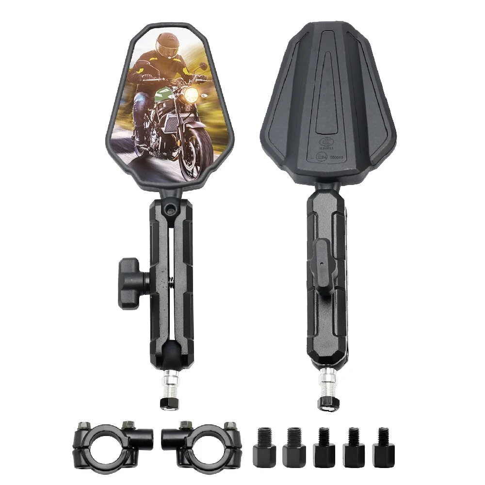 

Areyourshop Upgraded Mirror Kit For Yamaha MT09 MT-09/ SP/ Tracer 9/ 900 GT Tenere 900 XSR 900 700
